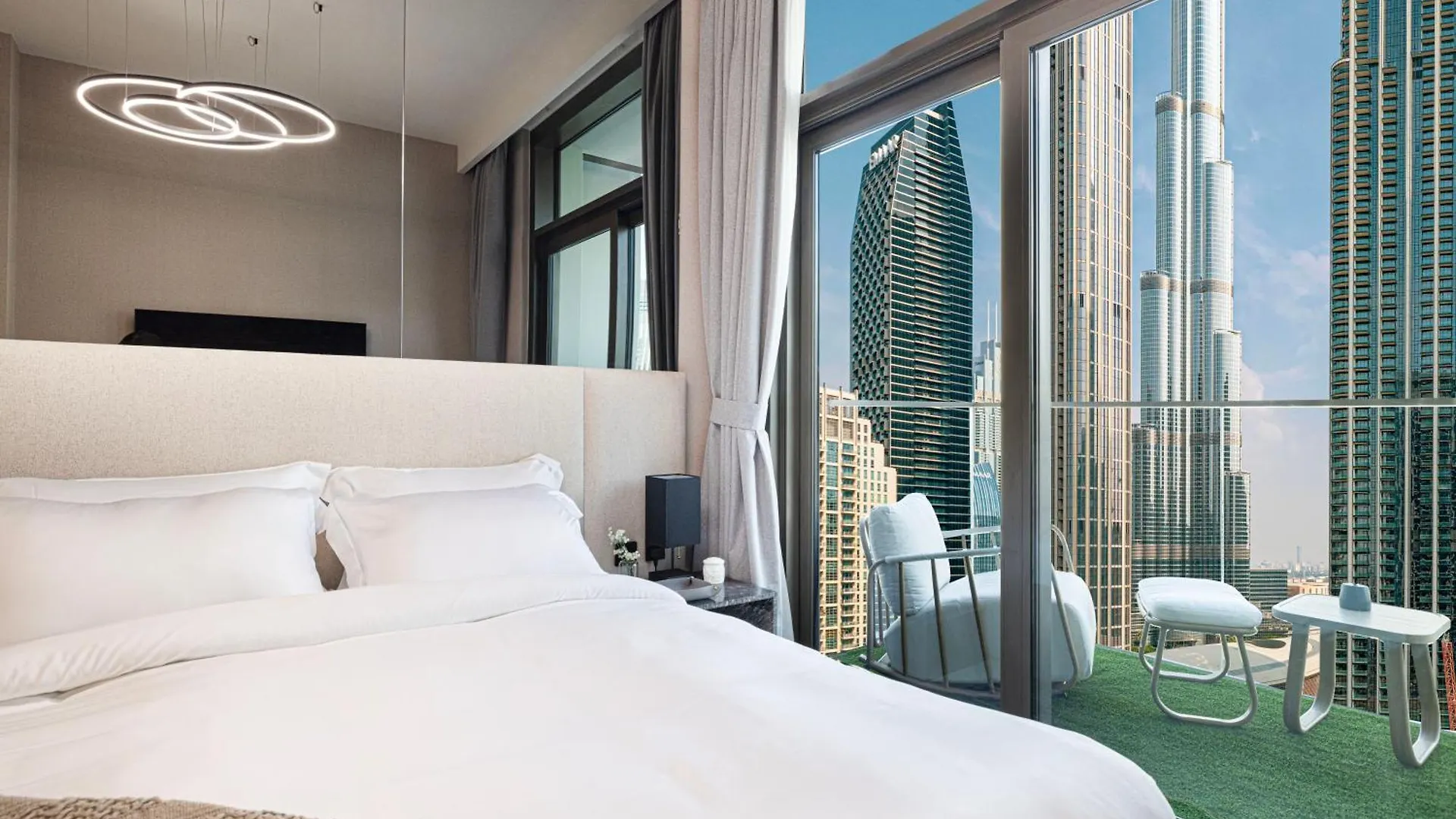Luxury 4Br Burj Khalifa View Dubai Mall アパート
